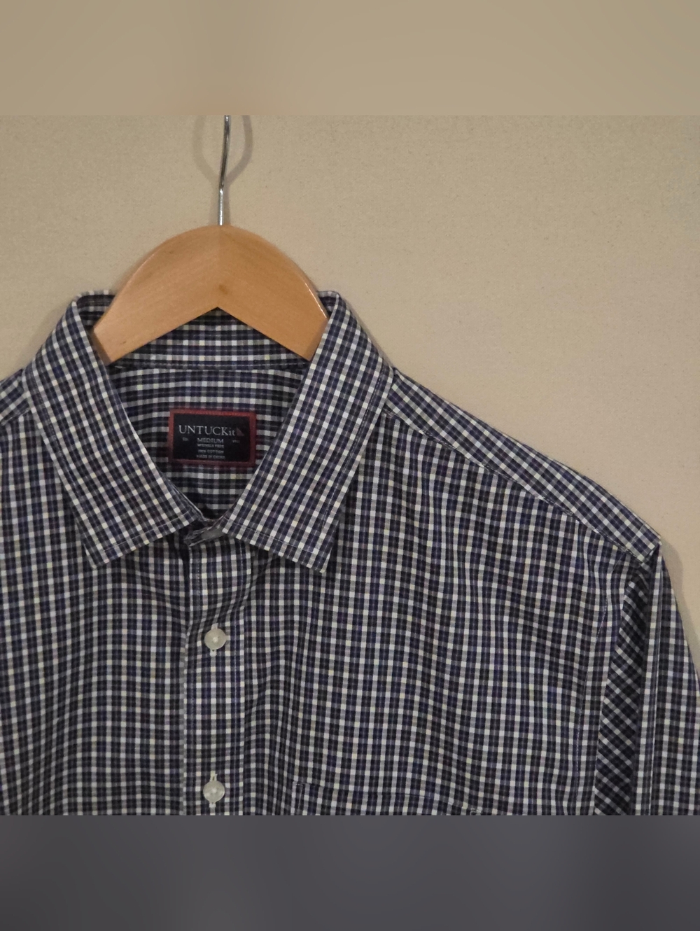 UNTUCKit Wrinkle Free Button Down M